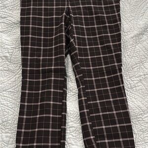 GAP Monochrome Checkered Trousers
